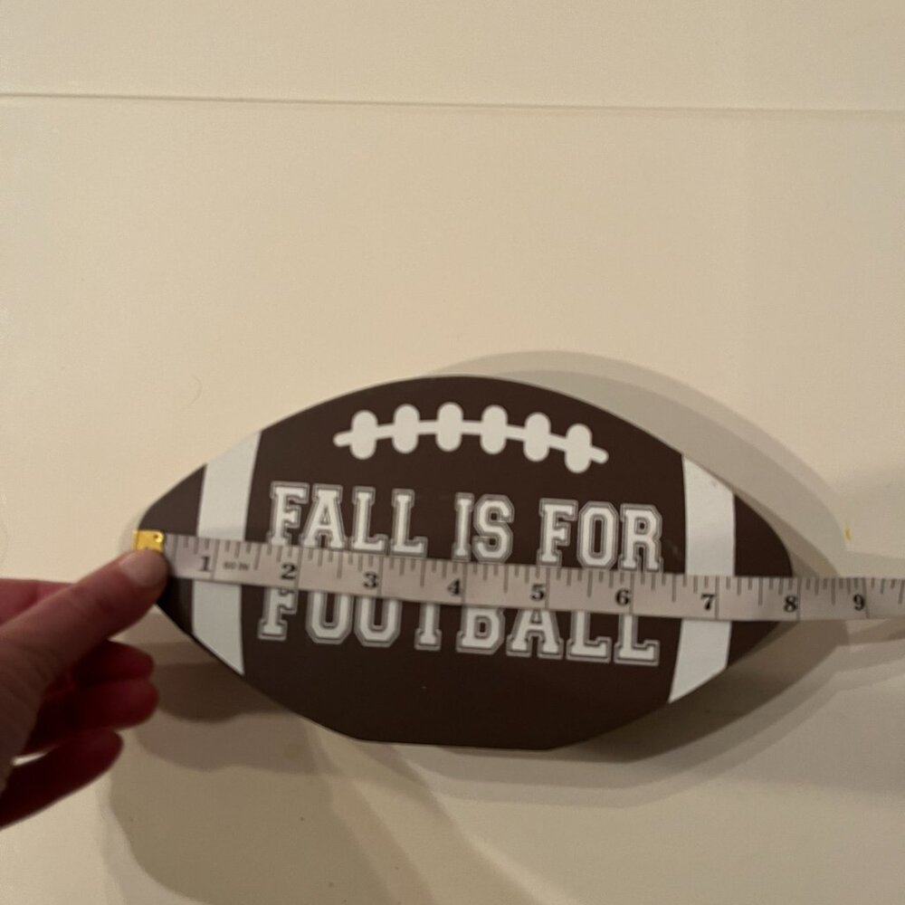 Fall‎ is for Football Home Decor (new) (home/x) - Picture 3 of 6